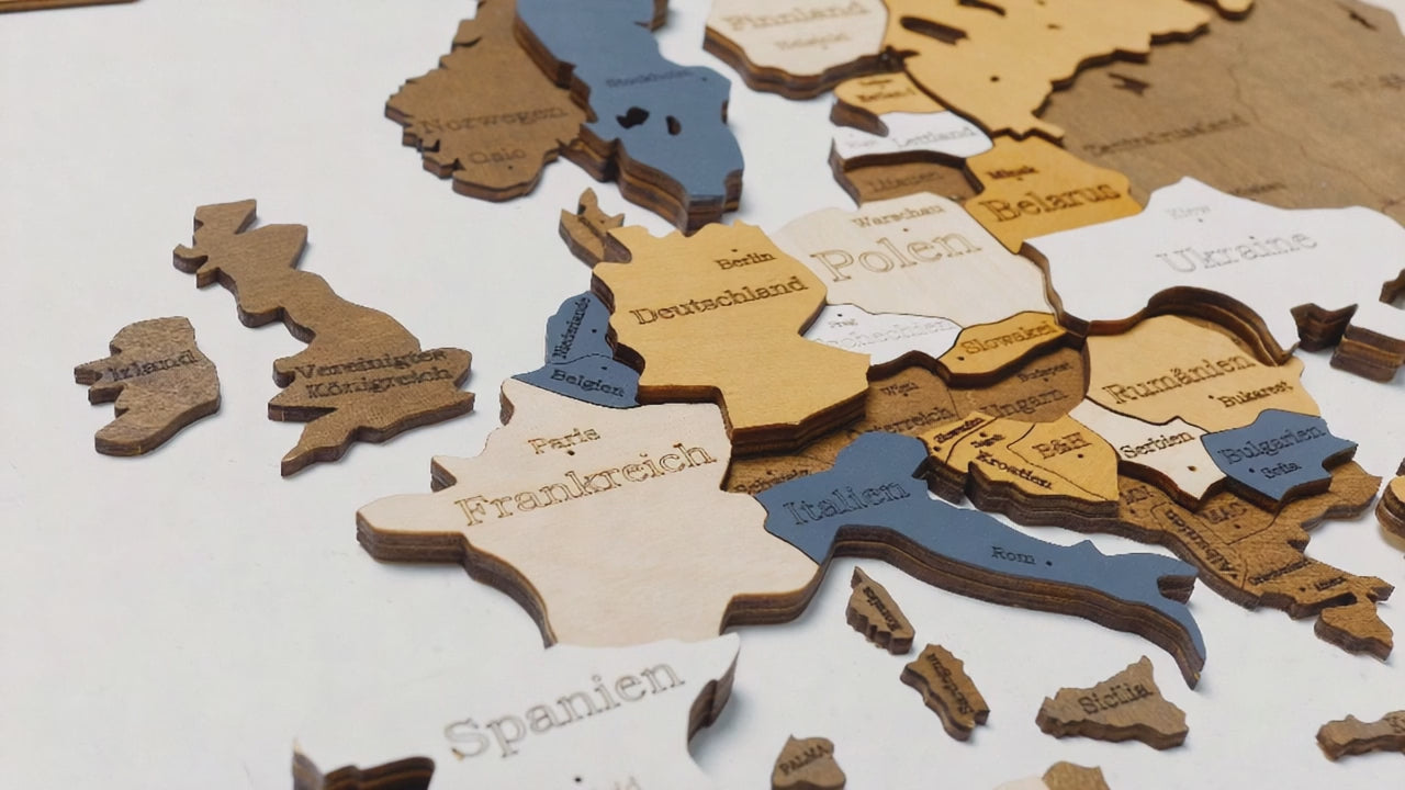 Załaduj wideo: Wooden World Maps WOW WOOD